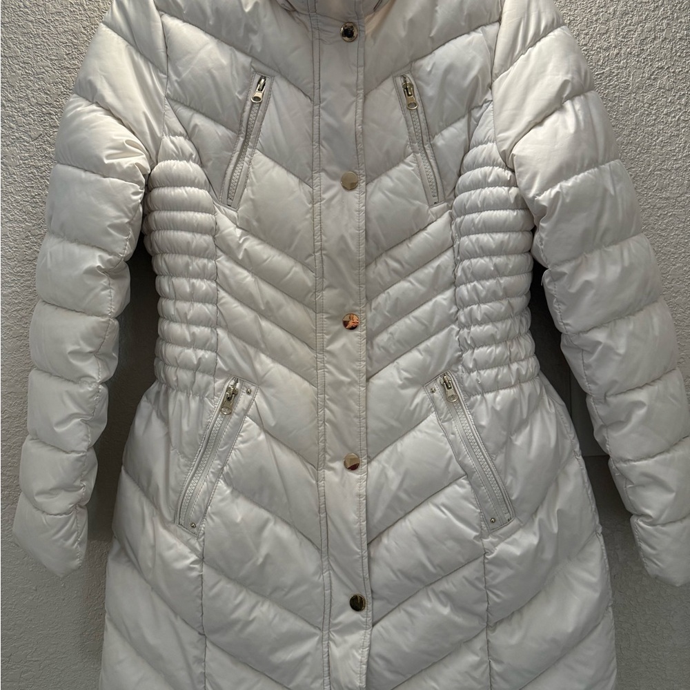 Preston & York Women's White Puffer Jacket